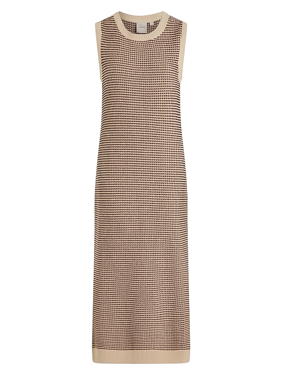 Women's Sadia Stitch-Knit Midi-Dress - Birch