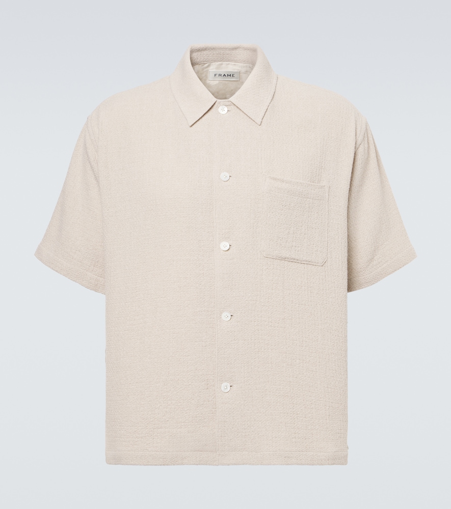 Cotton-blend shirt