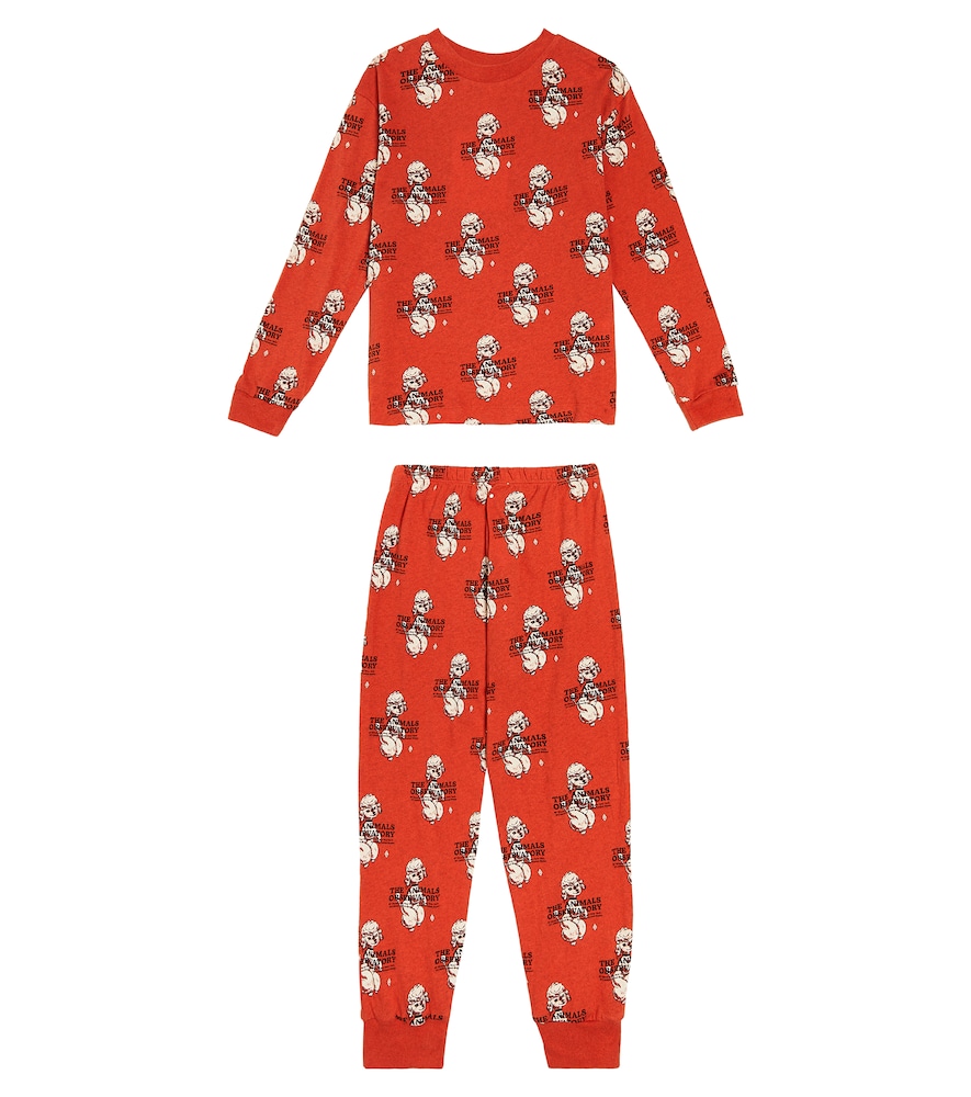 Llama cotton pajamas