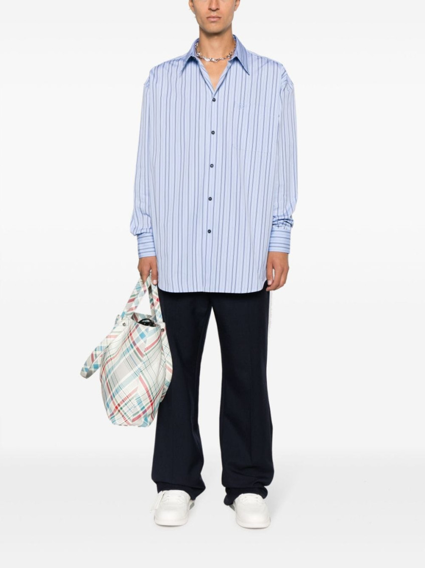 Striped Maxi Shirt