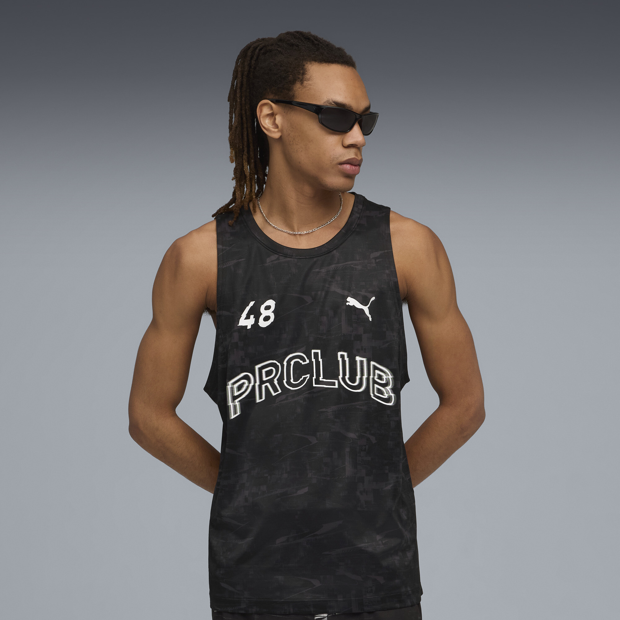 PUMA Run Club Men's Running Tank Top in Black