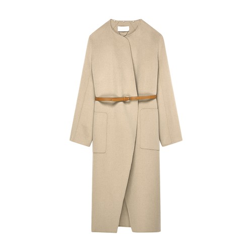 Valeran Coat with Removable Scarf