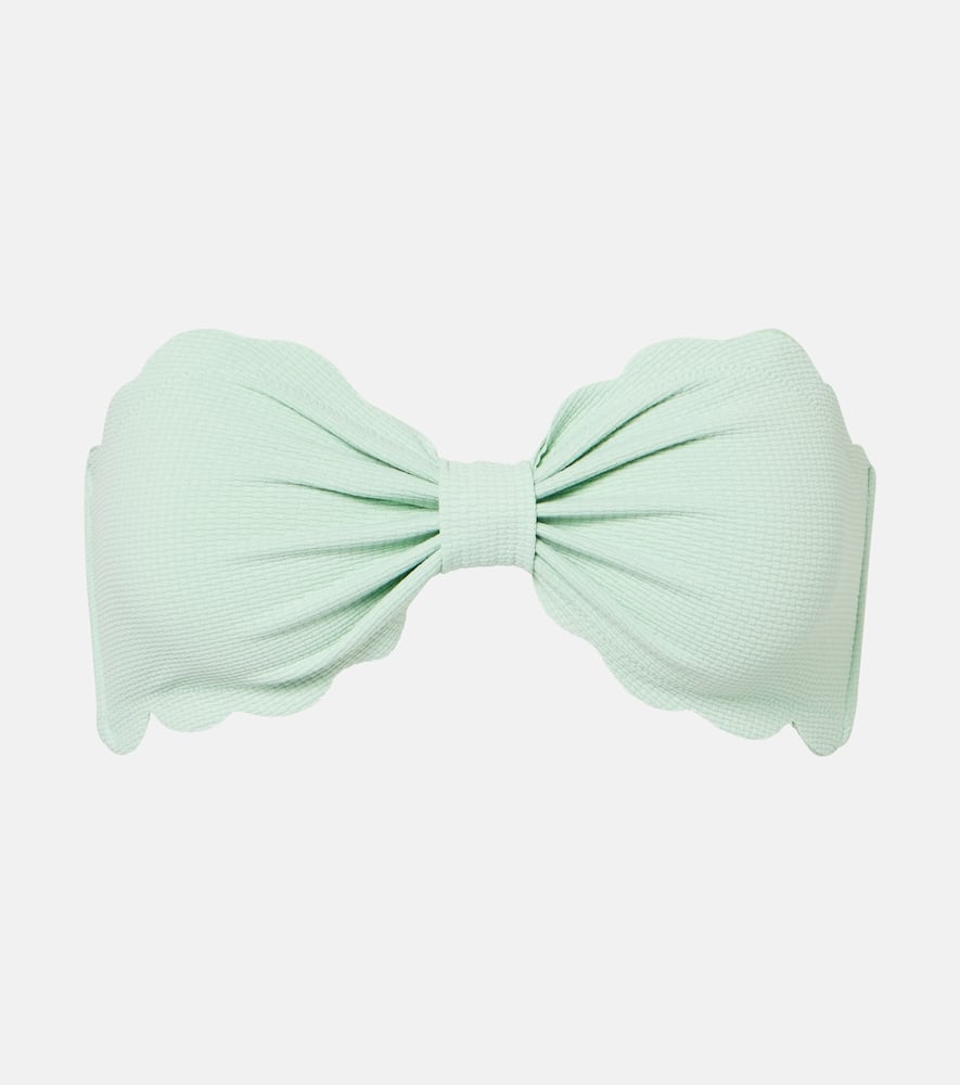 Antibes bandeau bikini top