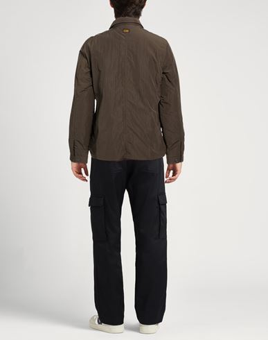 Man Jacket Chocolate brown Size M Recycled polyamide, Polyamide