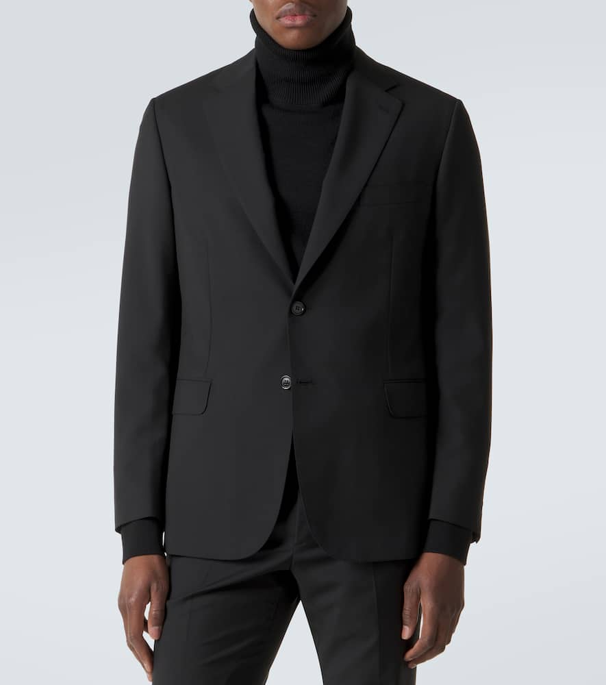 Wool and mohair suit