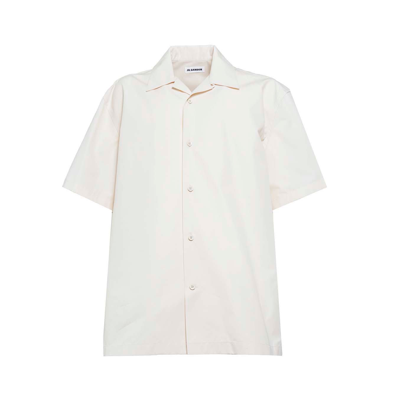 Short-sleeved Poplin Shirt