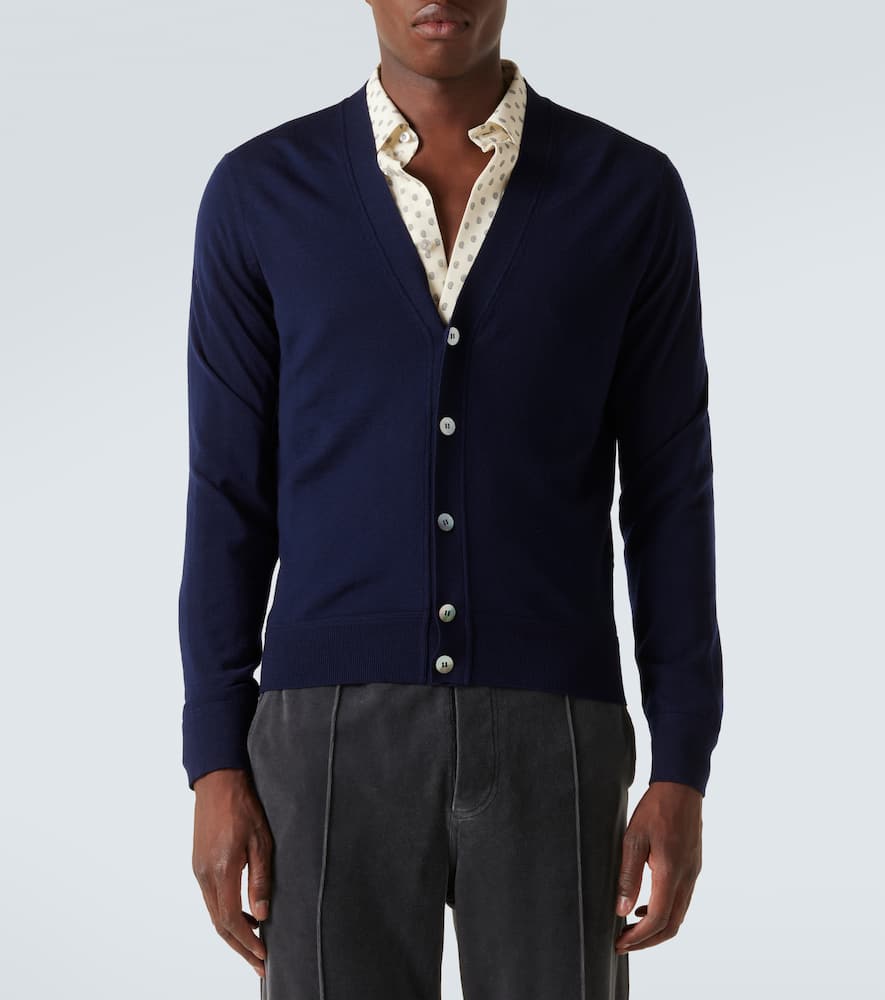 Wool cardigan