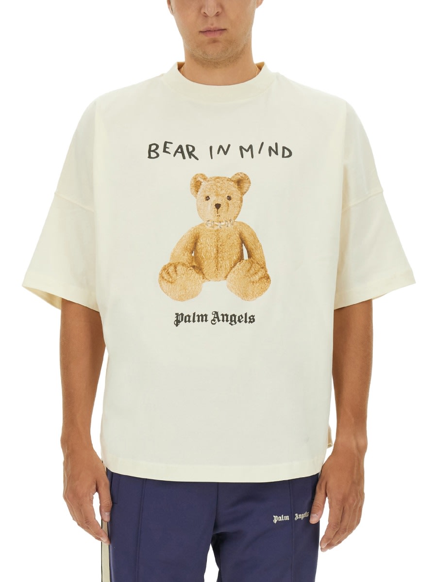 Bear In Mind T-Shirt - Neutrals