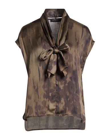 Woman Top Military green Size 8 Viscose