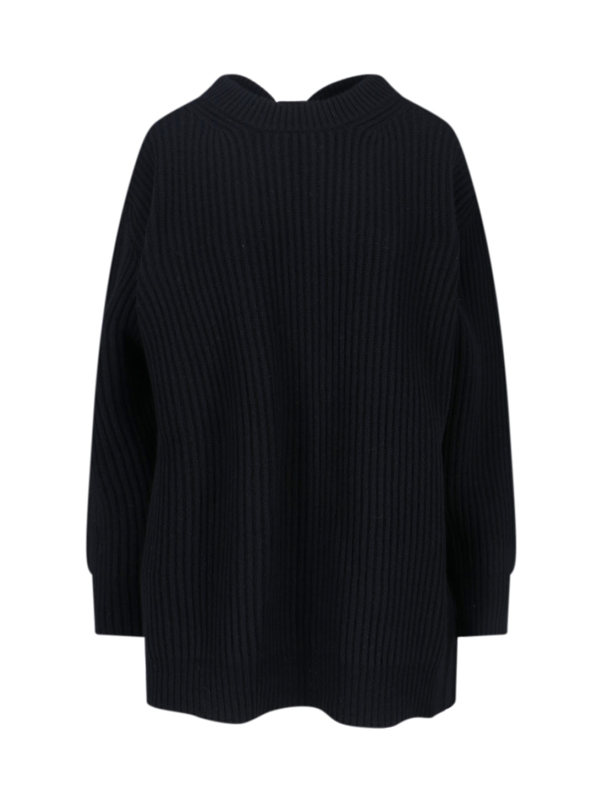 Wool-Blend Knit Sweater