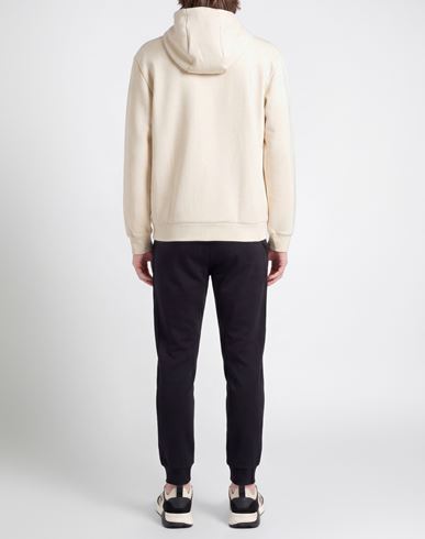 Man Sweatshirt Ivory Size L Polyester, Viscose, Elastane
