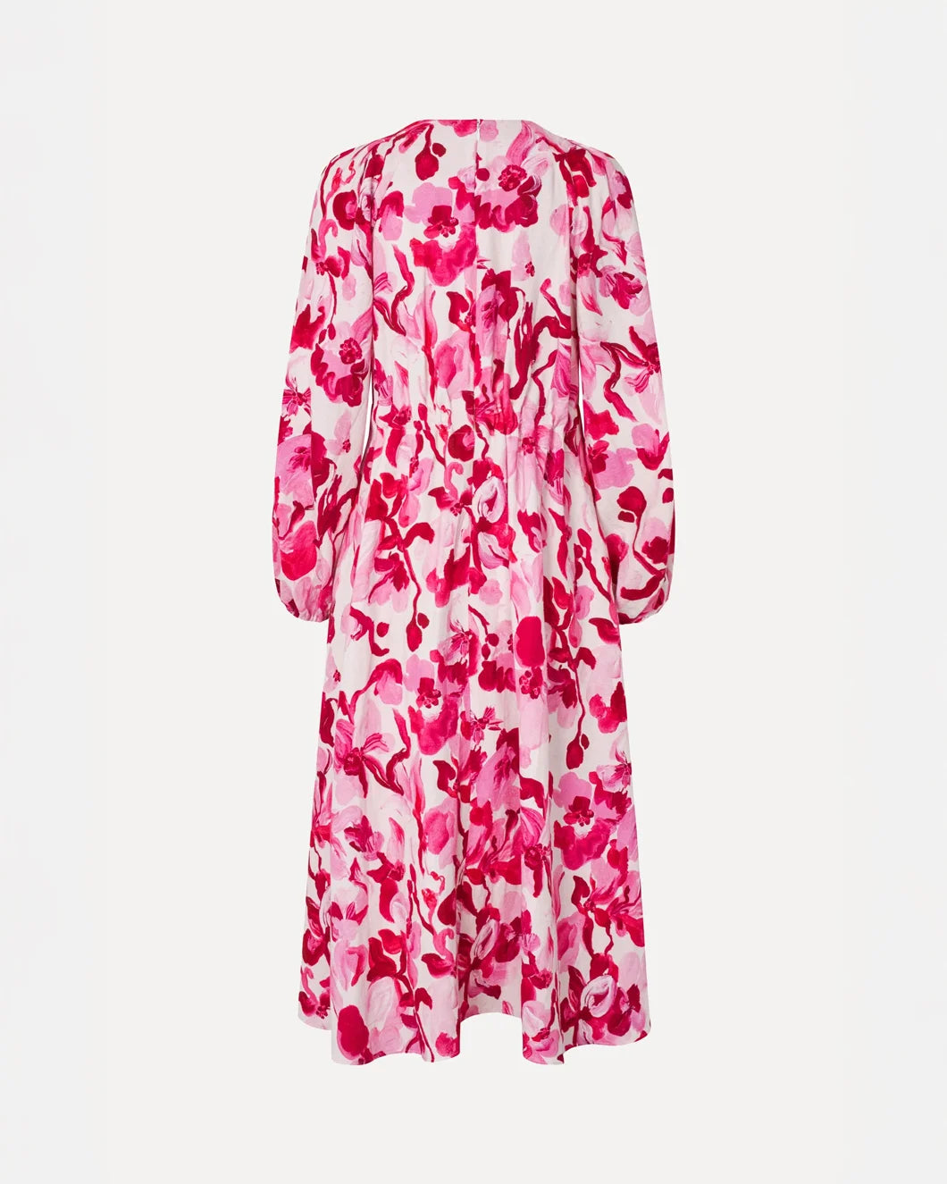 Double Buckle Raglan Midi Dress