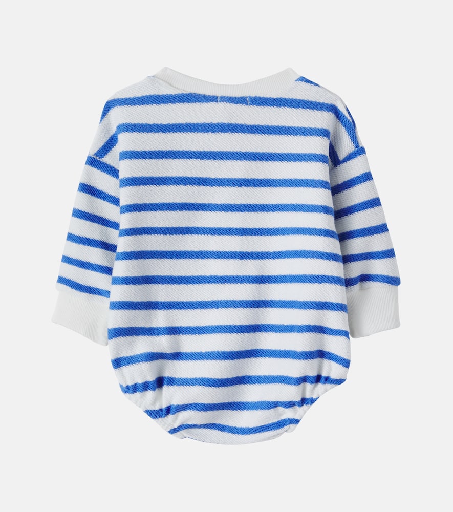 Baby Illetes cotton fleece bodysuit