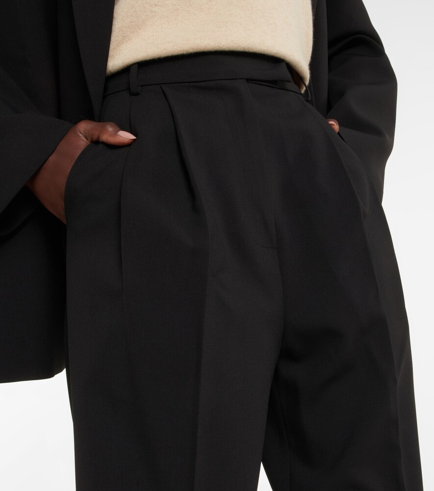 Bea twill high-rise pants