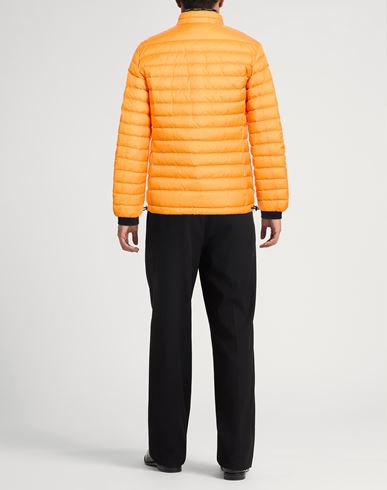 Man Puffer Orange Size L Polyamide