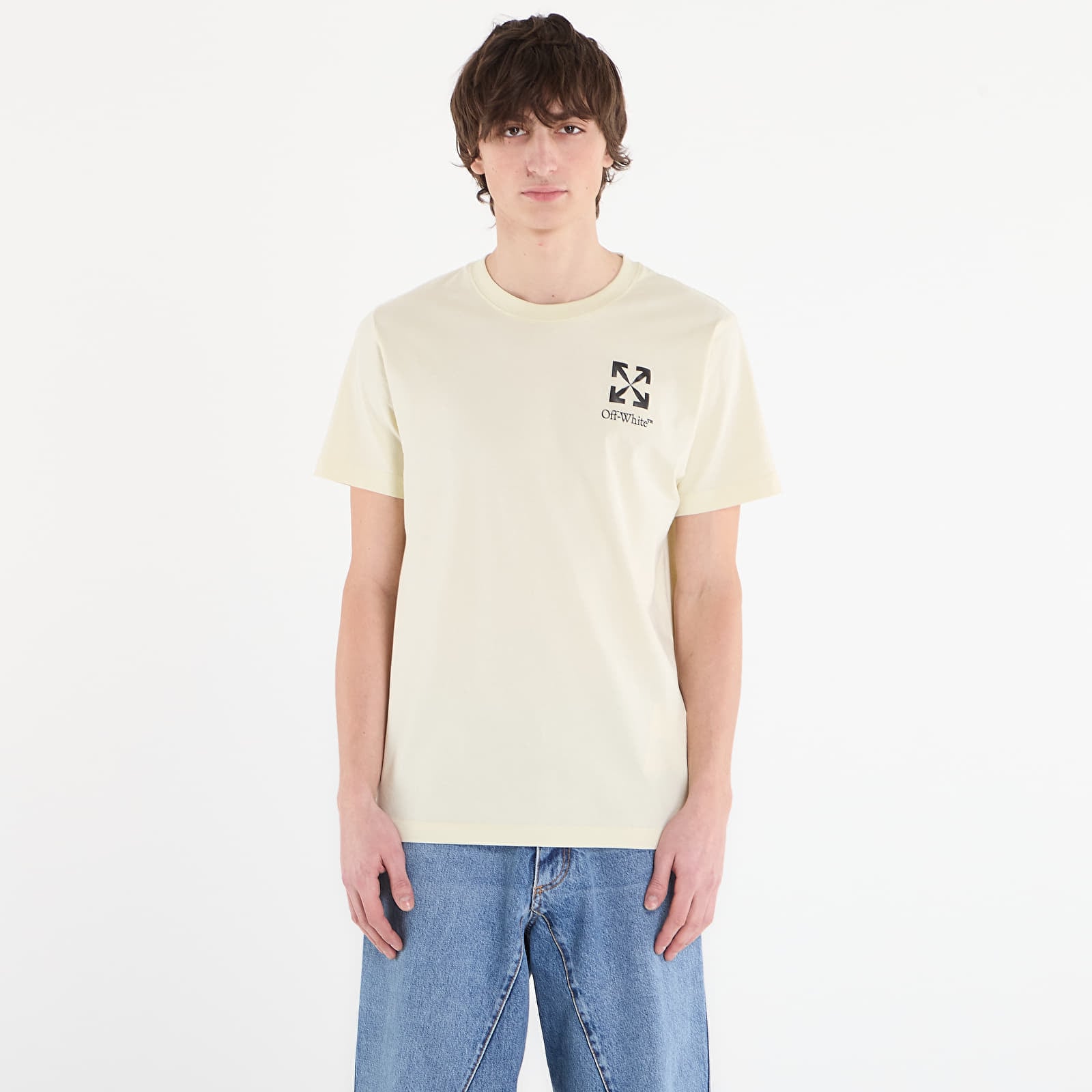 T-shirt Off-White Small Arrow Slim S/S Tee Sylvan Green