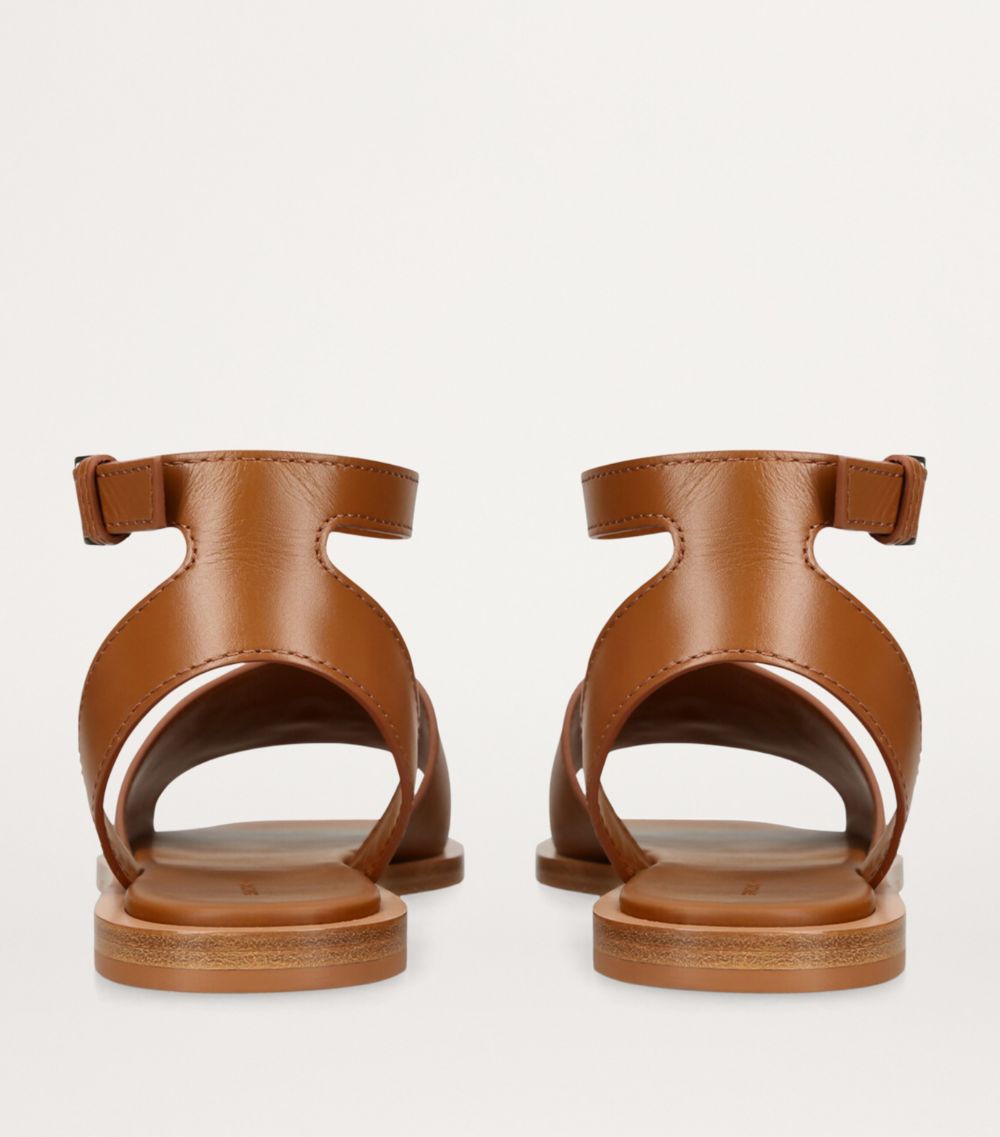 Leather 4G Liquid Sandals