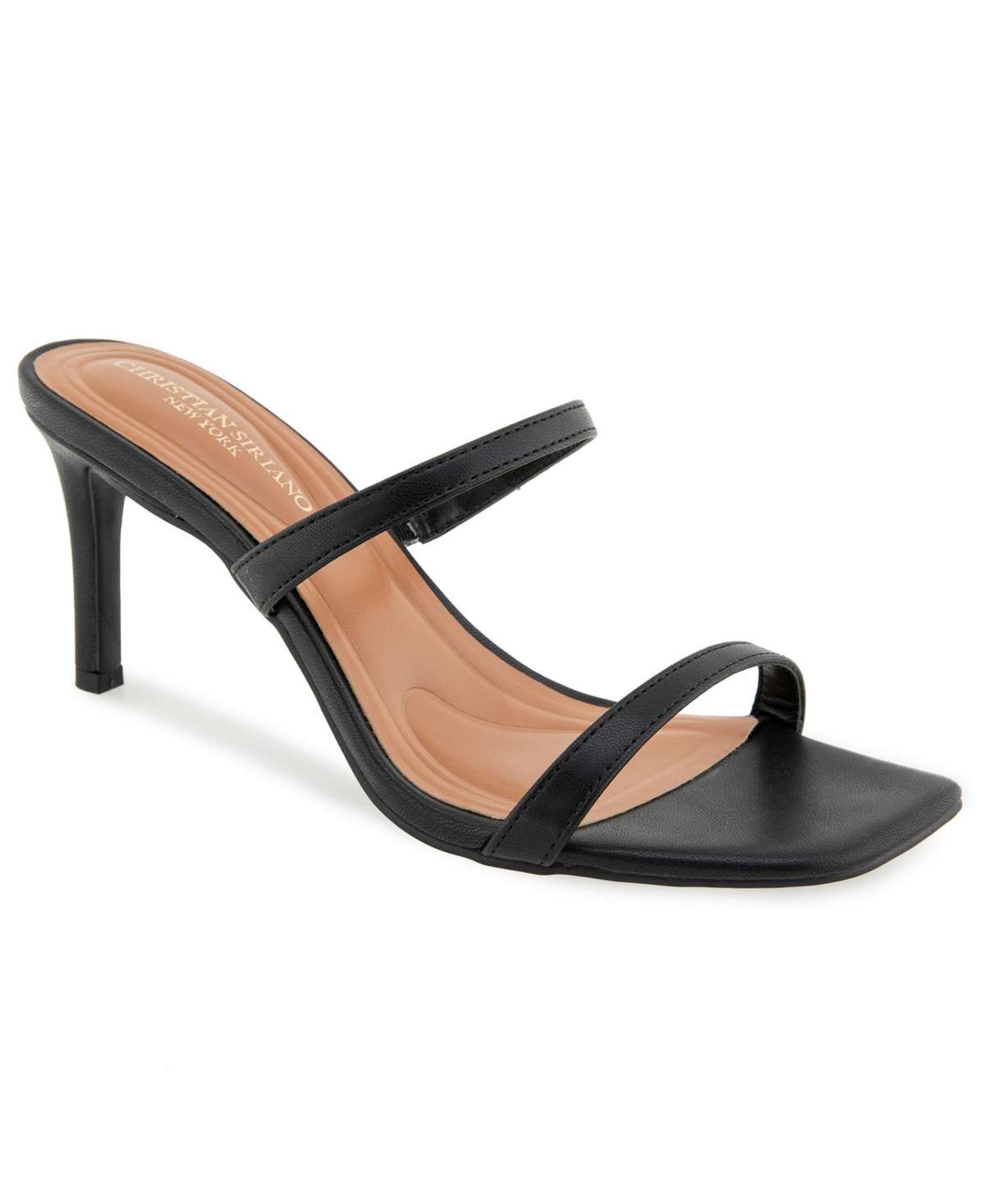 Women's Salin Two Band Sandal - Black