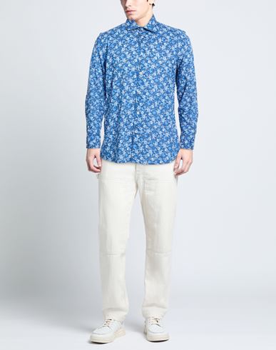 Man Shirt Blue Size 15 ½ Cotton