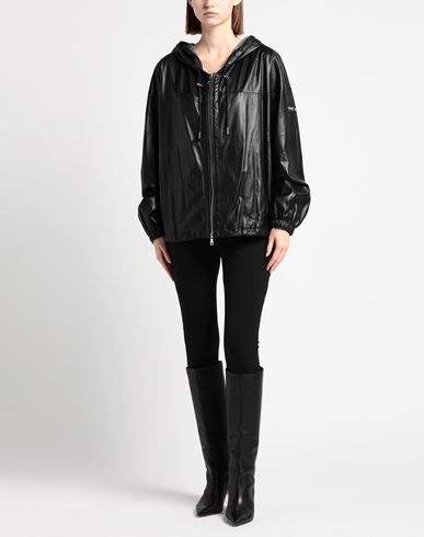 Woman Jacket Black Size 2 Ovine leather