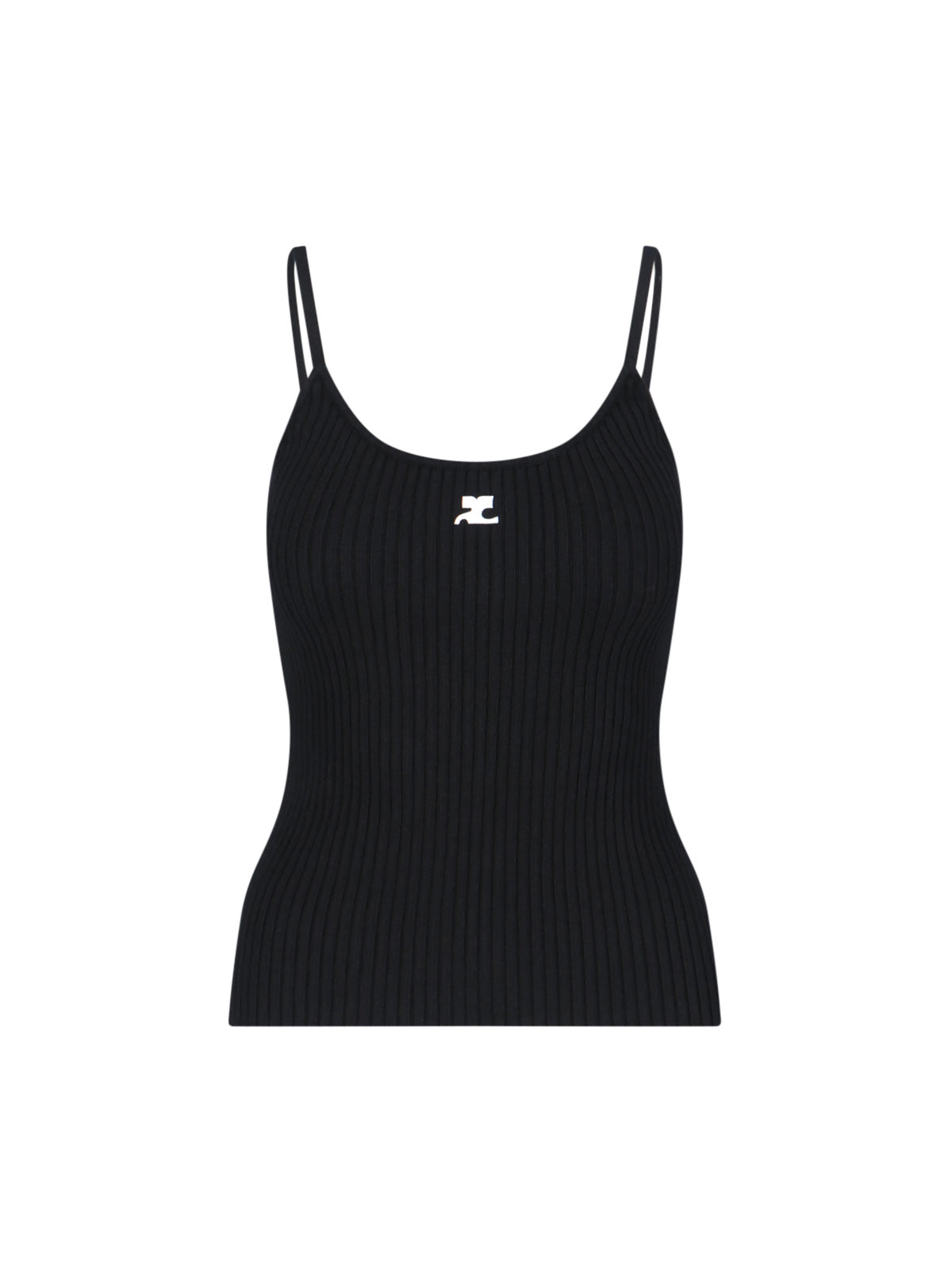 Courrèges Sleek Viscose-Blend Top