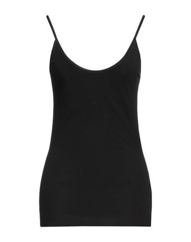 Woman Top Black Size L Viscose
