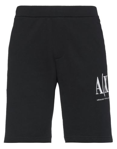Man Shorts & Bermuda Shorts Black