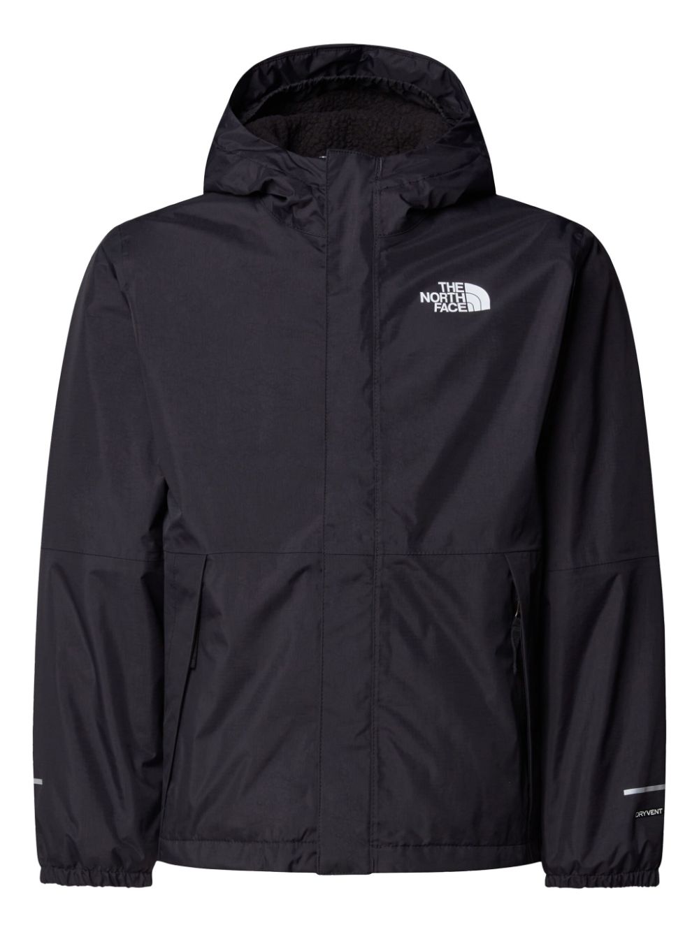 Logo-print jacket - Black