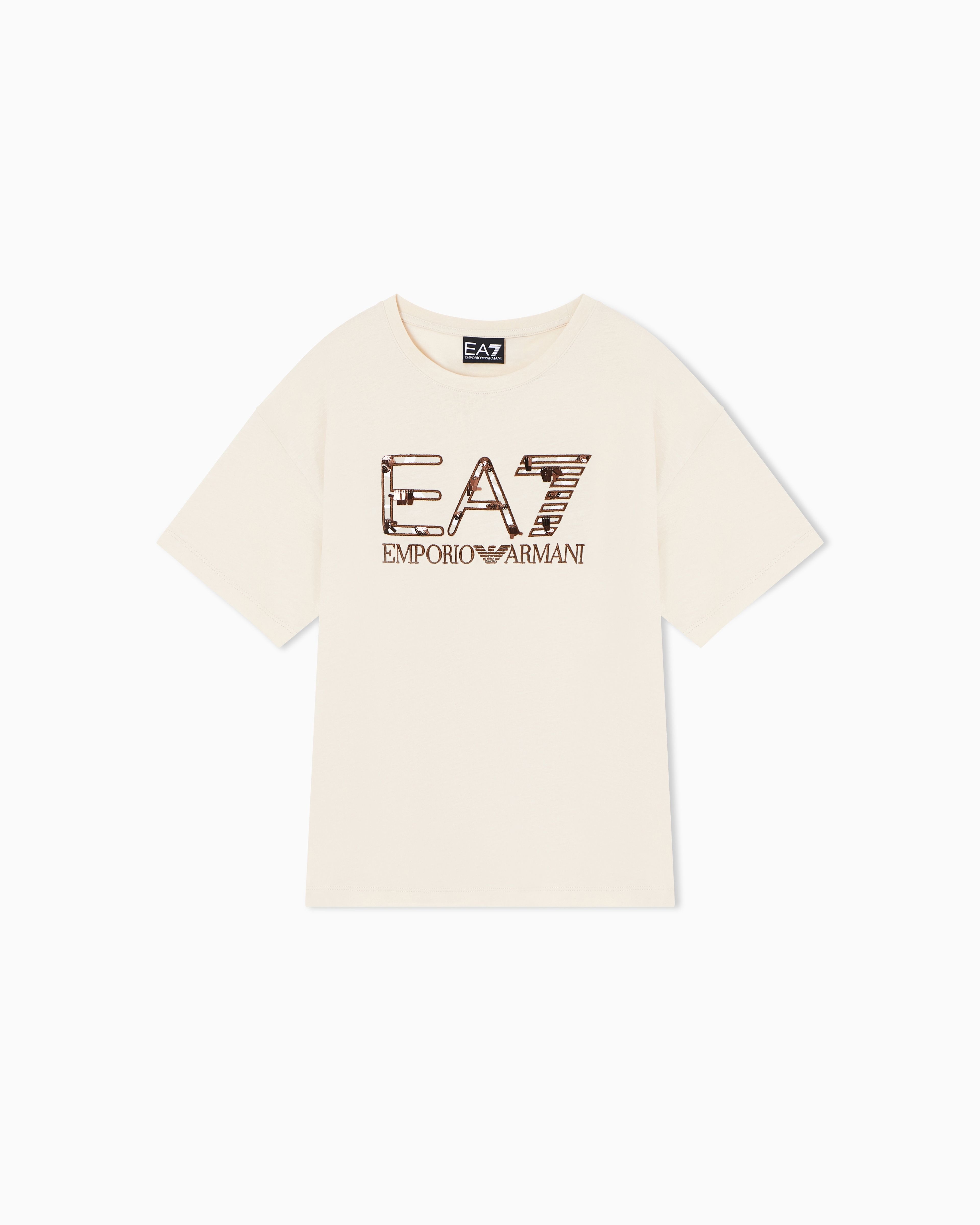 Logo Series Girl cotton jersey T-shirt