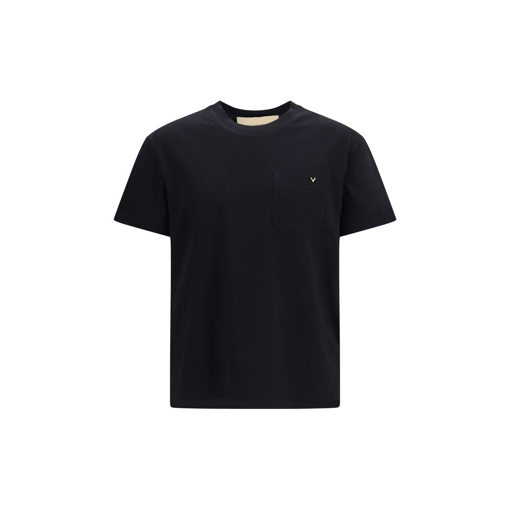 Logo-Applied Cotton T-Shirt — Black