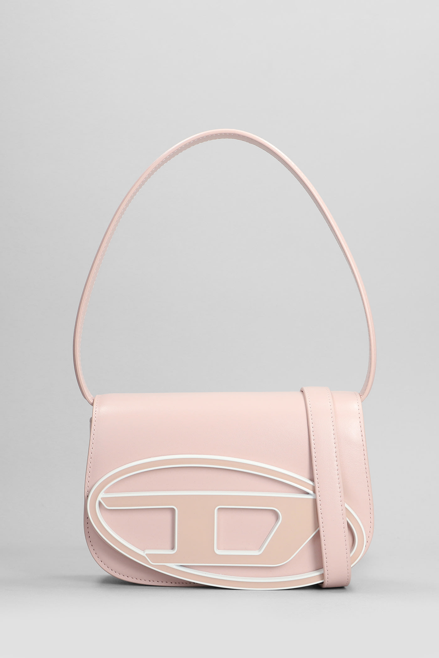 1Dr Hand Bag In Rose-Pink Polyester