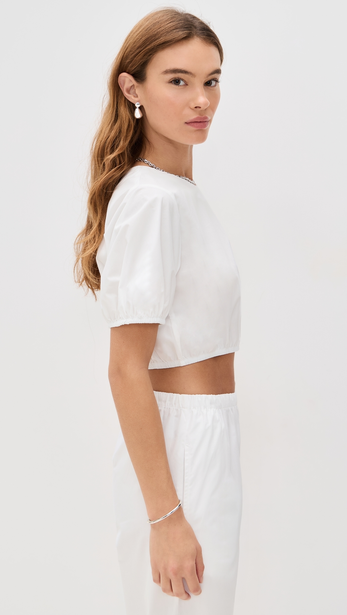 Lillian Blouse White