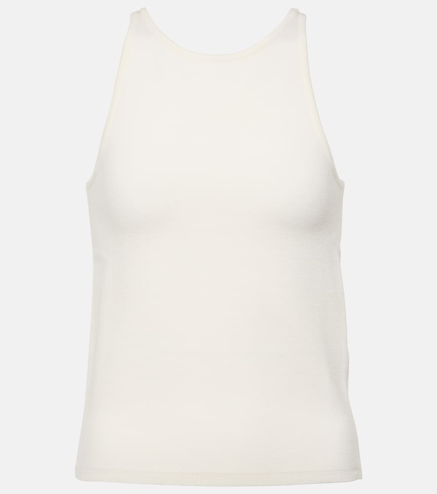 Alfeo wool-blend top