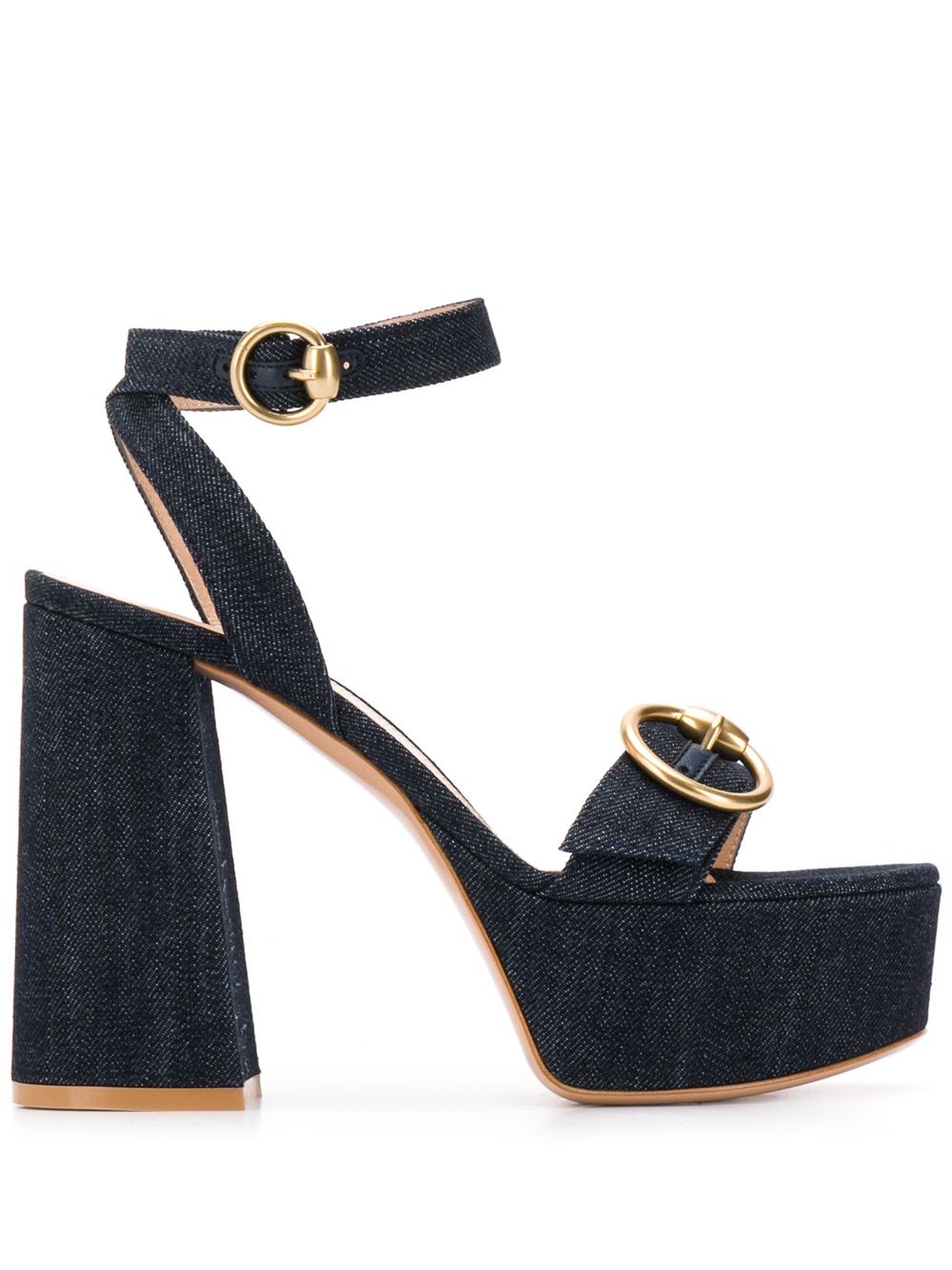 Zandra denim sandals - Blue