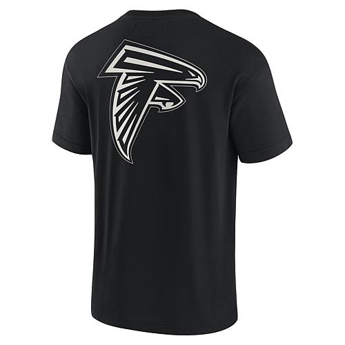 Unisex Black Atlanta Falcons Super Soft Short Sleeve T-Shirt