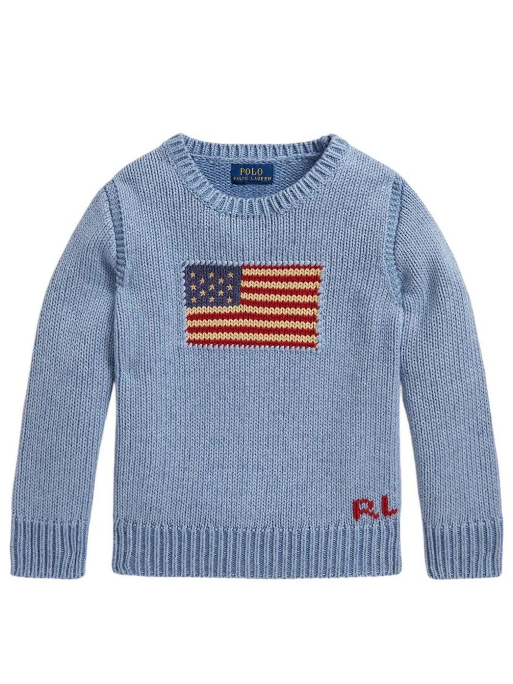 Cotton T-Shirt With Flag