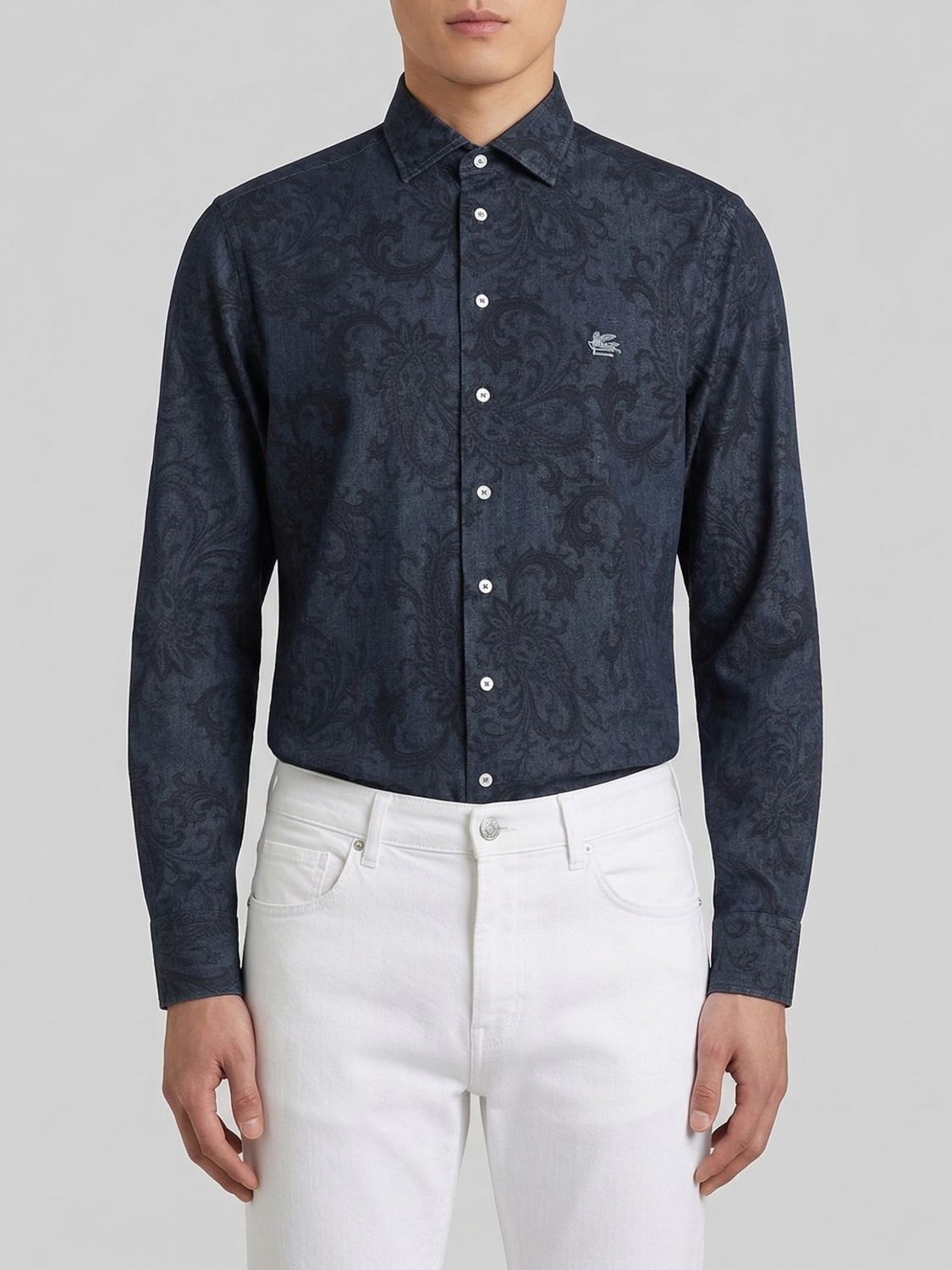 Shirt Men color Blue