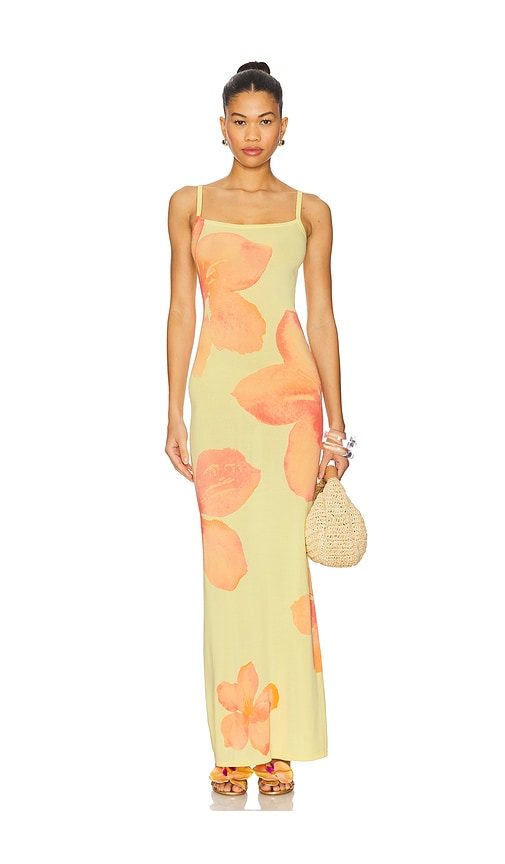 Lovers and Friends ROBE ABI en Yellow.  S. Also en