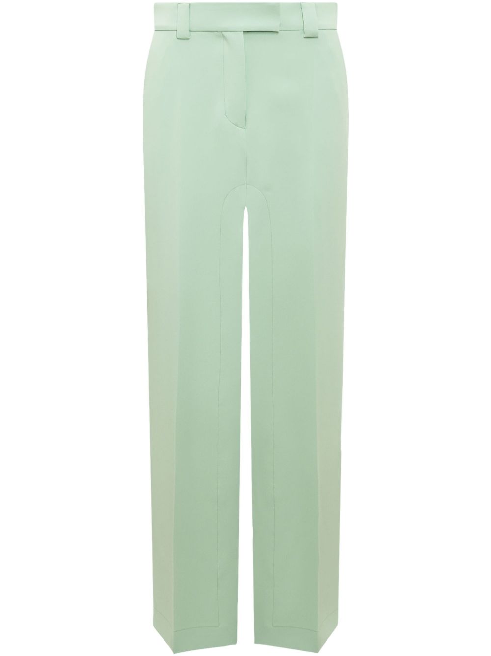 Front-slit skirt - Green