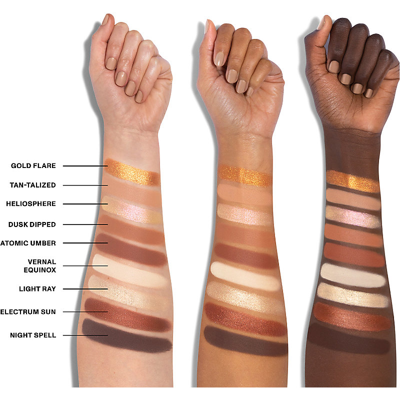 Gold/Brown/Nude Solaria Solaria Power Multi-Effects Eyeshadow Palette 16.5g