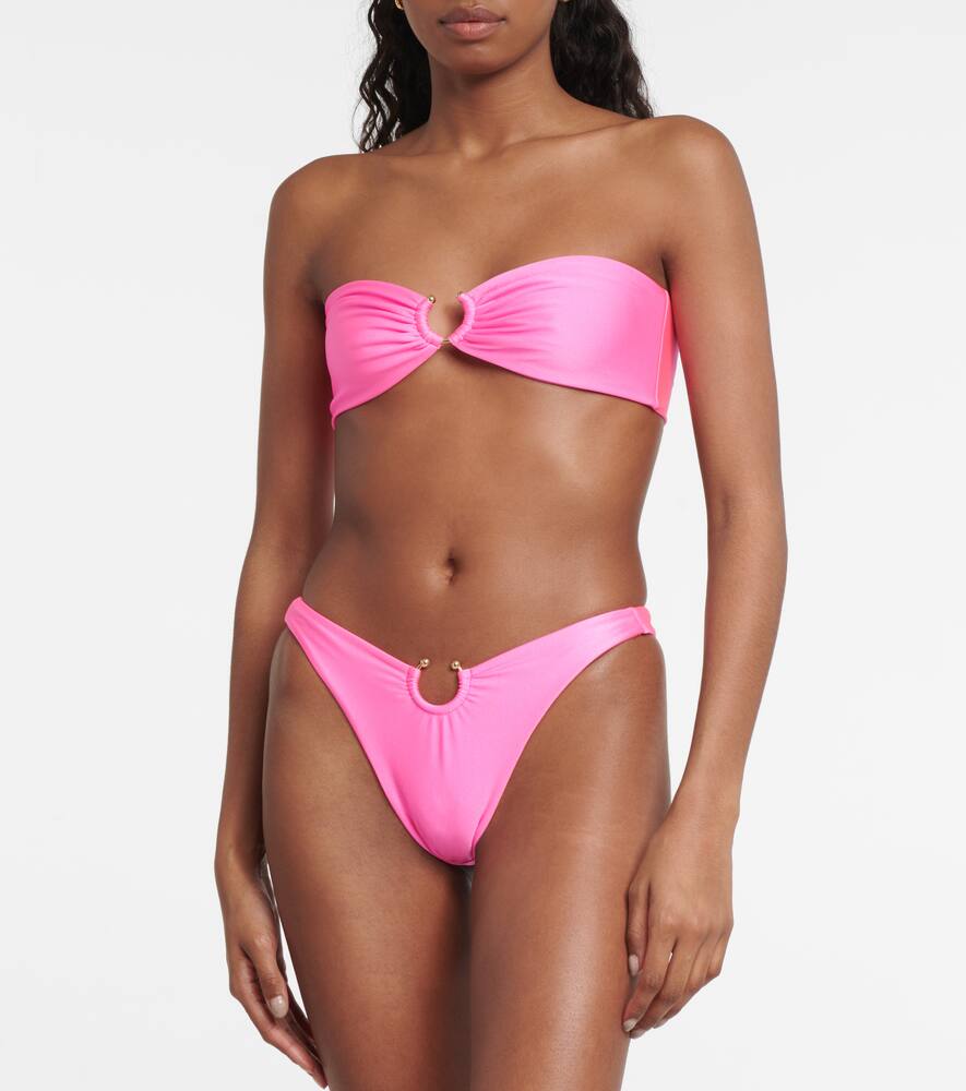 Same Rose cutout swimsuit