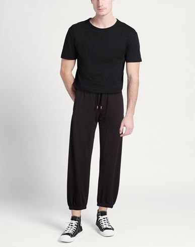 Man Pants Black Size L Cotton