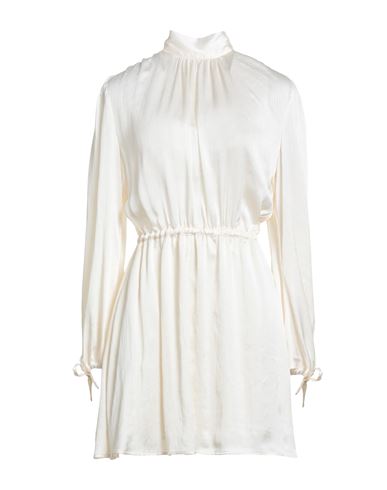 Woman Mini dress Cream Size 6 Polyester