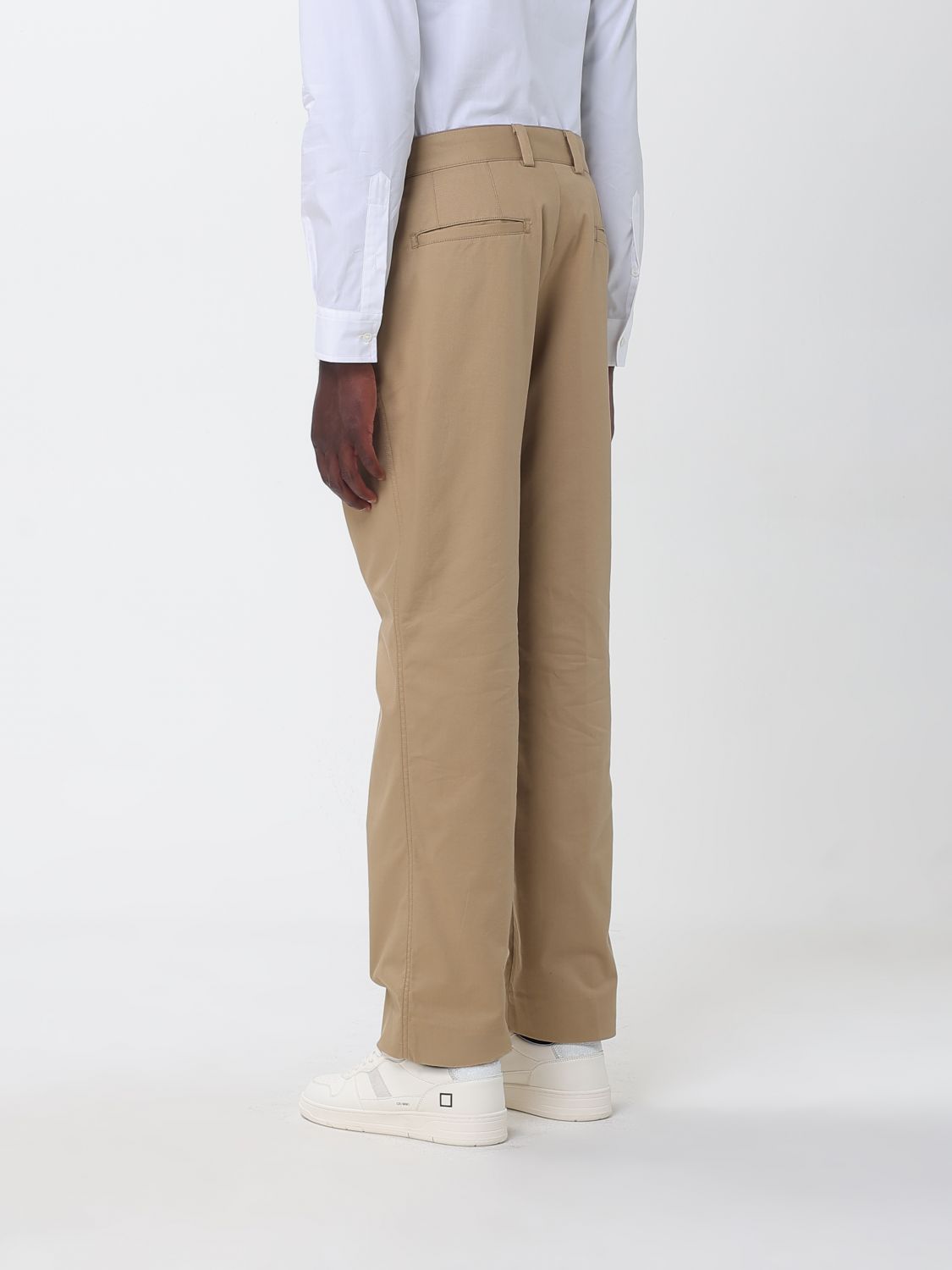 Pants Men color Beige