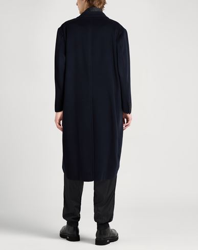Man Coat Midnight blue Size 36 Wool