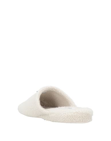 Man Mules & Clogs White Size 8 Textile fibers