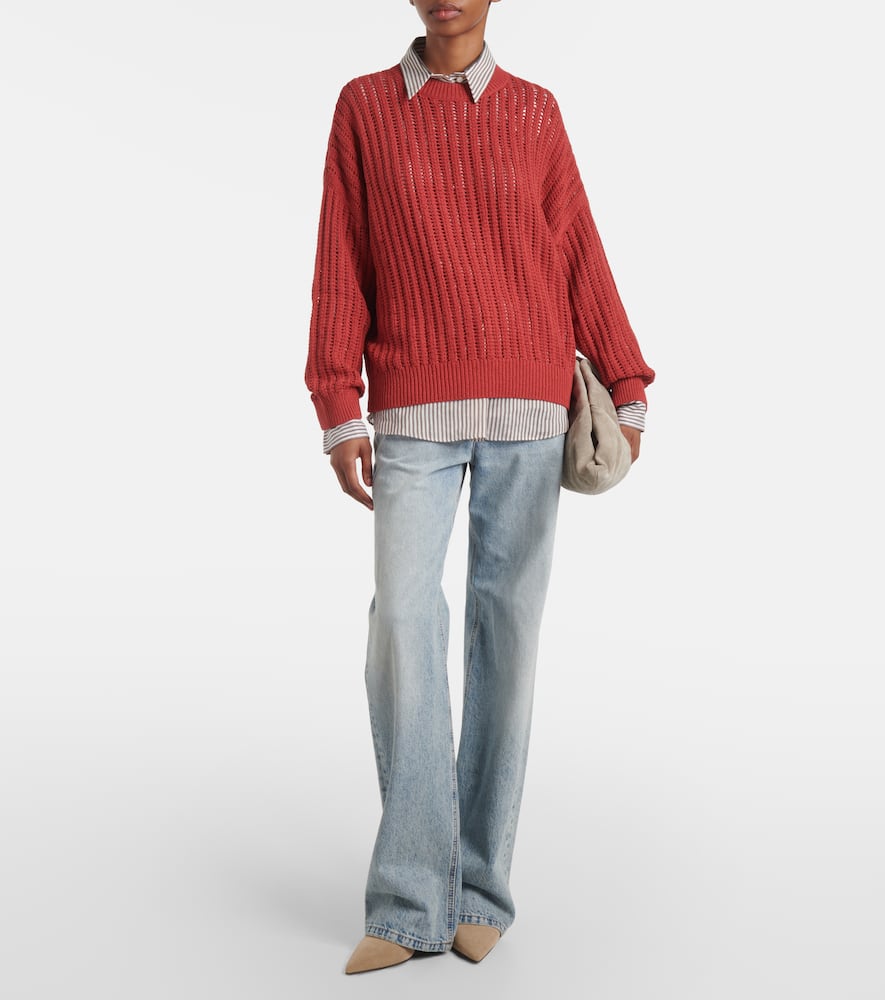 Cotton sweater