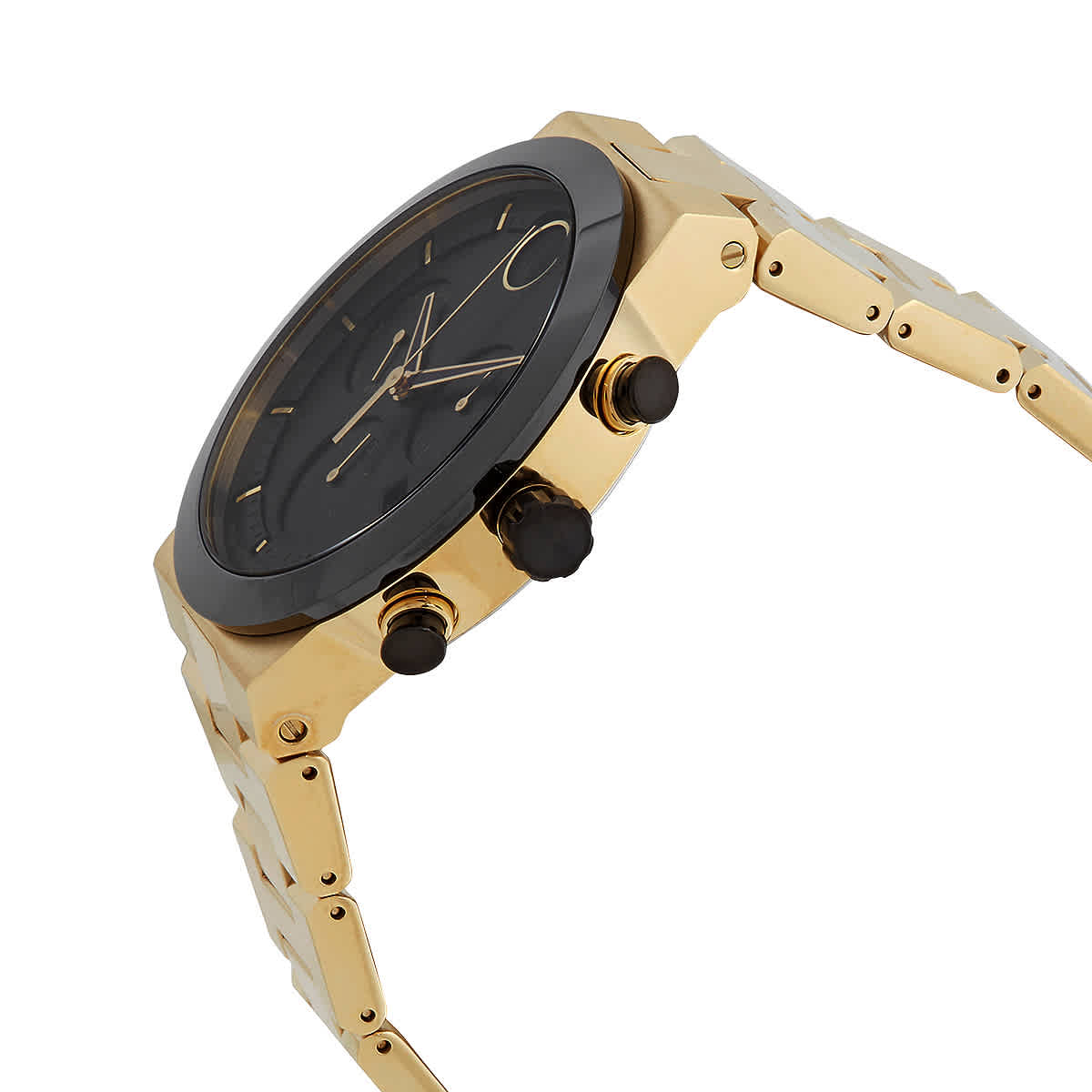 Bold Fusion Quartz Black Dial Mens Watch 3600858