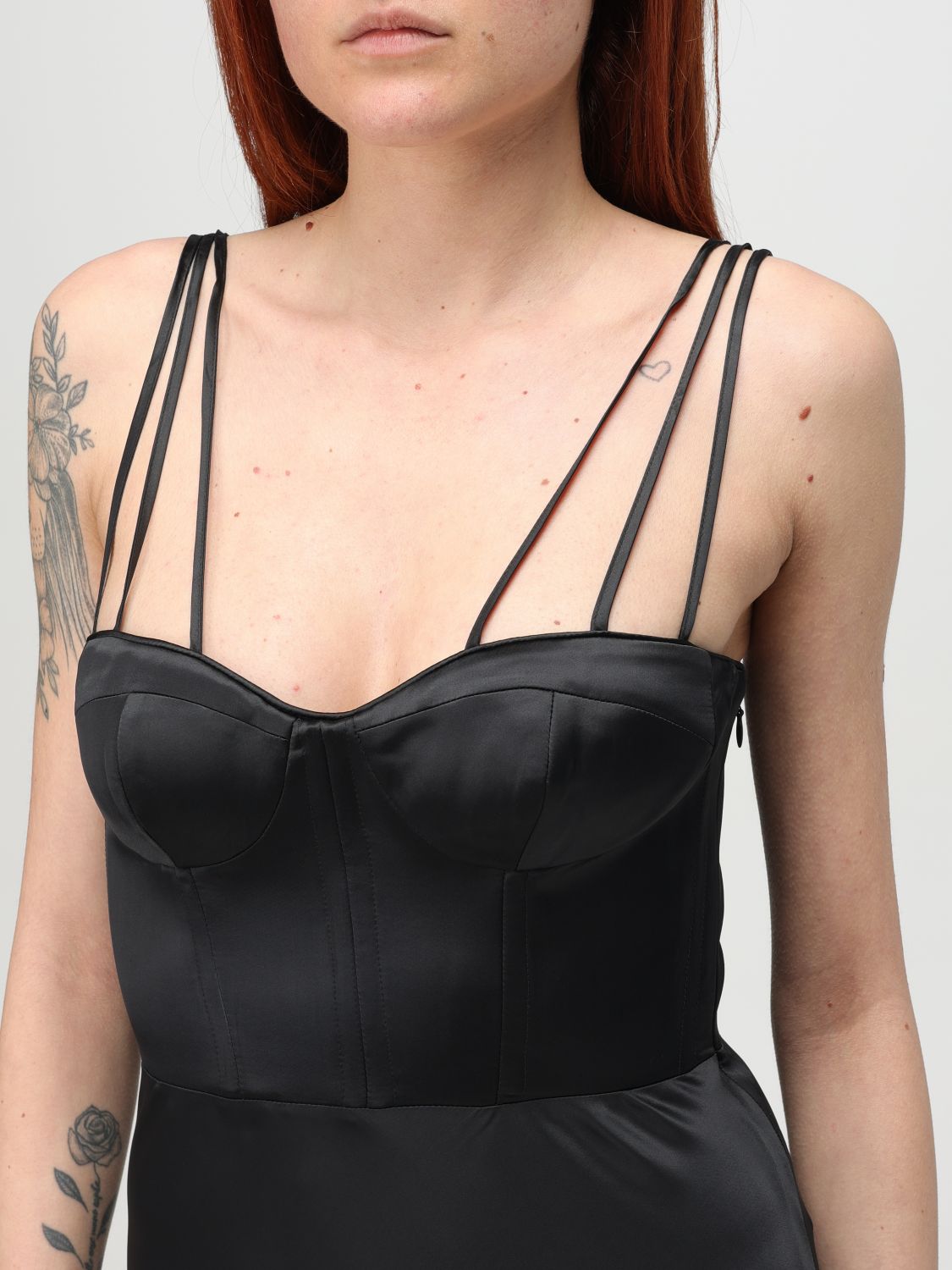 Dress PINKO Woman color Black
