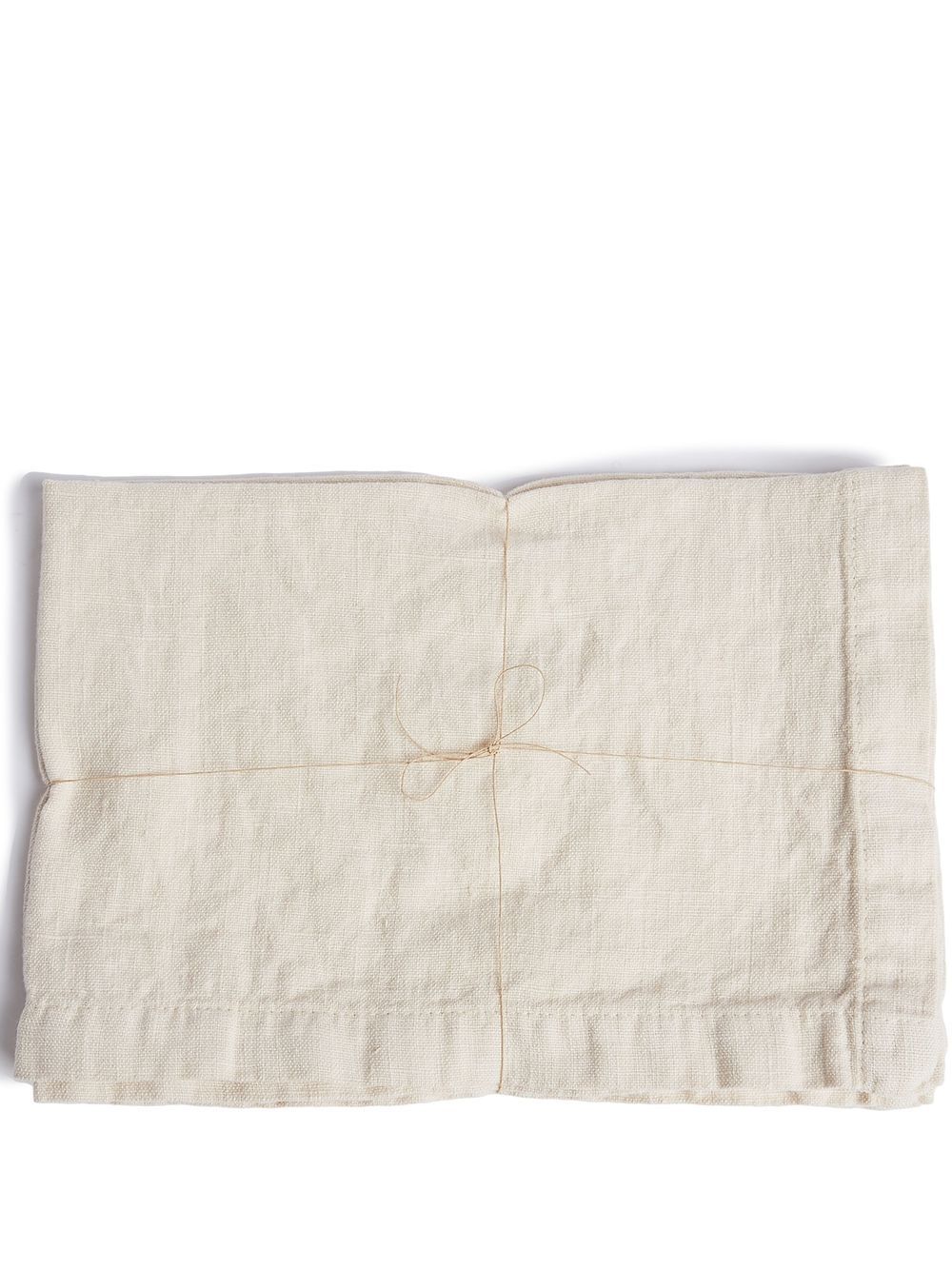 Set of two linen placemats - Neutrals